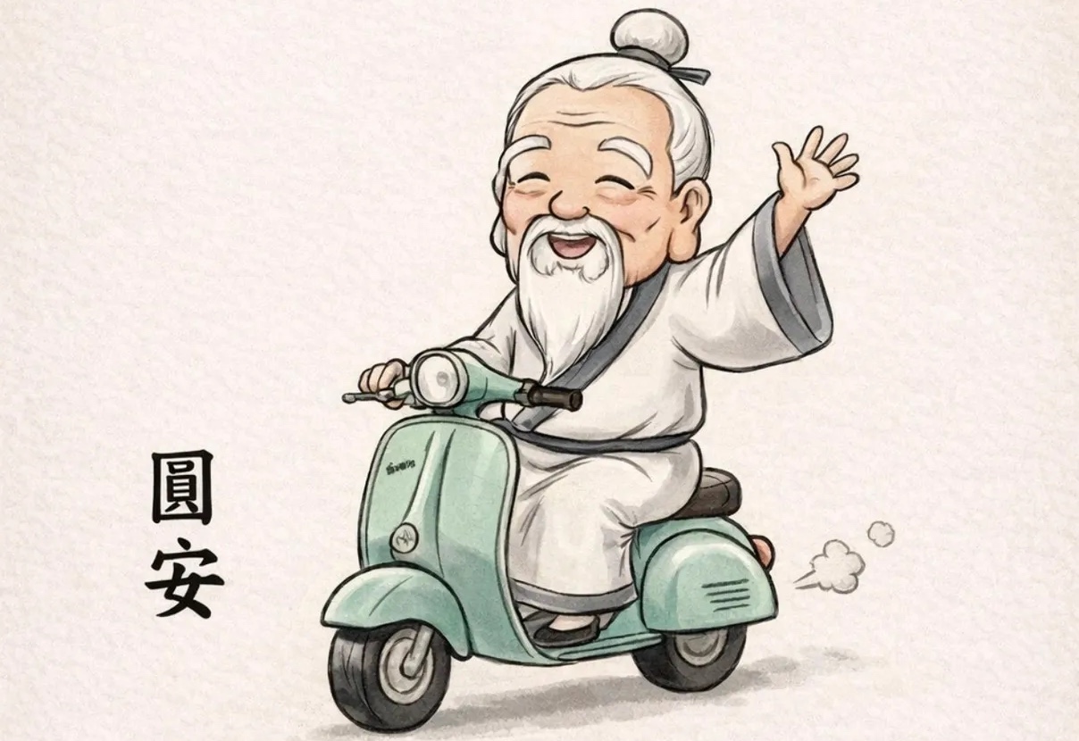 圓安道長 IP 圖
